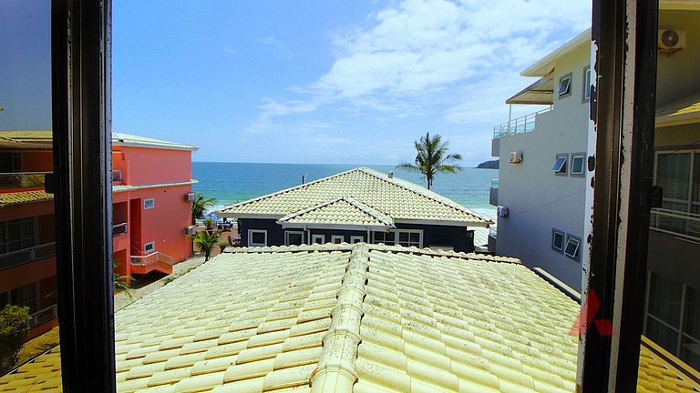 1019 Apartamento de um dormitório na quadra do mar